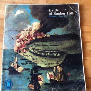 The Boston Globe Nation's 200th Anniversary Battle of Bunker Hill, Magazine 1975